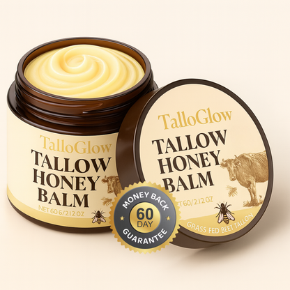 Organic Grass-Fed Beef Tallow Balm (Unscented)