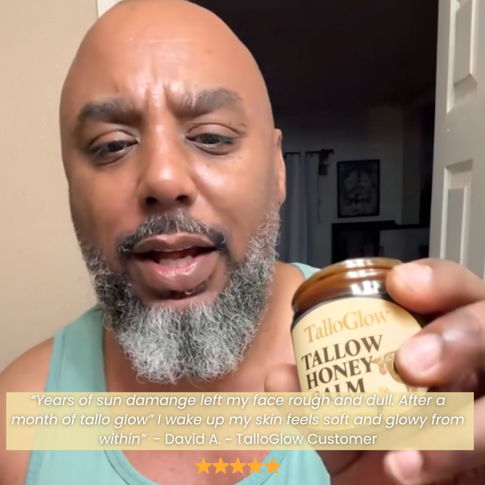 Organic Grass-Fed Beef Tallow Balm (Unscented)