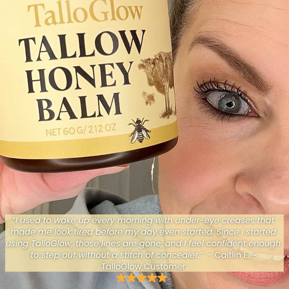 Organic Grass-Fed Beef Tallow Balm (Unscented)