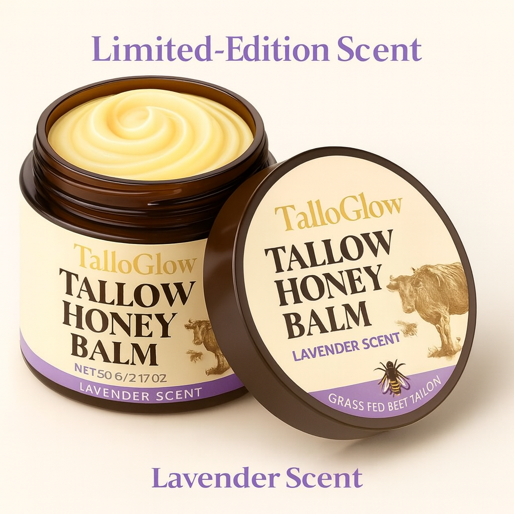 Organic Grass-Fed Beef Tallow Balm (Lavender - Limited Edition)